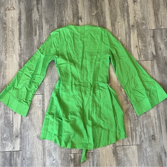 L'Academie from REVOLVE Janeiro Mini Dress in Lime